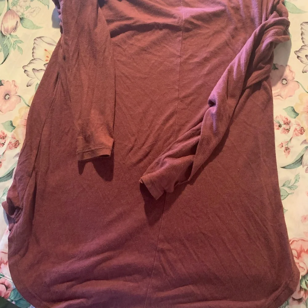 BP Long Sleeve Top in Deep Maroon size Small - Picture 6 of 6